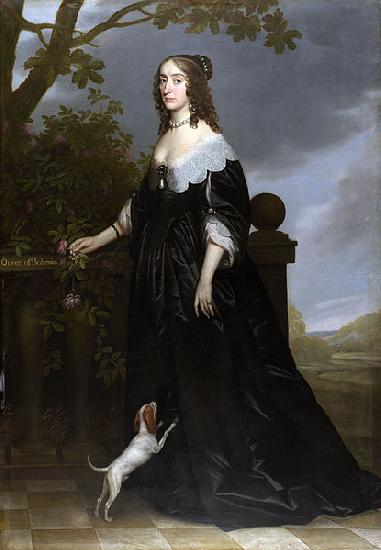 Gerard van Honthorst Elizabeth Stuart, Queen of Bohemia Germany oil painting art